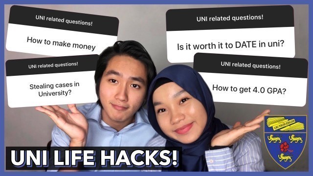 'THINGS YOU NEED TO KNOW WHEN ENTERING UNIVERSITY ( University Q&A + Life hacks ) University Malaya'