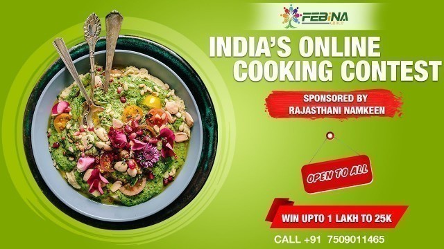 'India\'s Online Cooking Competition'