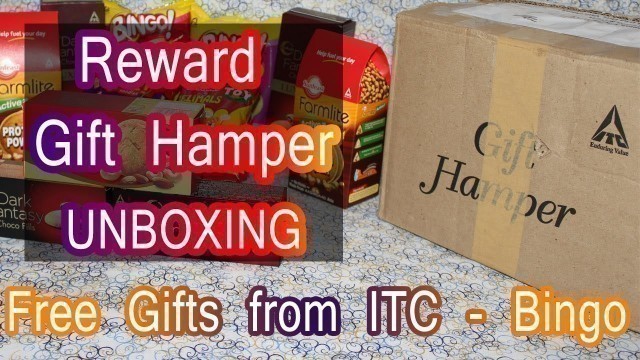 'Free Gift Hamper from ITC - Gifts from Bingo - ITC Products Unboxing - Madhura Arts & Crafts'