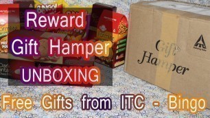 'Free Gift Hamper from ITC - Gifts from Bingo - ITC Products Unboxing - Madhura Arts & Crafts'