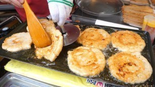 'Fishcake Pancake, Hotteok - Korean Street Food'