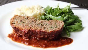 'Prison-Style Meatloaf - Special Meatball Loaf Recipe'