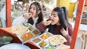 'Amritsari Thali Challenge | Thali Eating Competition | Food Challenge'