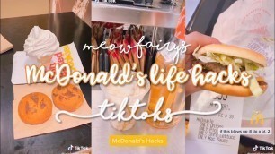 'McDonald\'s life hacks • tiktok compilation