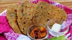 'Raw Potato Paratha Recipe in Hindi by Indian Food Made Easy'