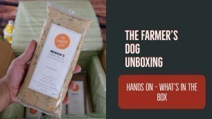 'The Farmer\'s Dog Unboxing - What\'s Inside The Box 2019'