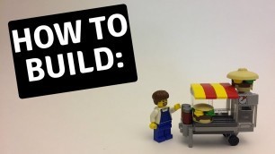 'How to Build: Lego Food Cart'