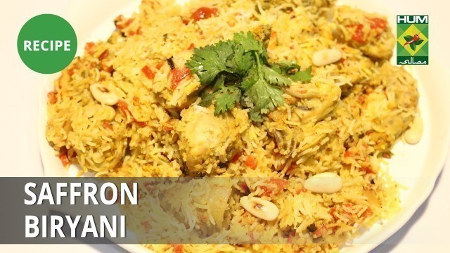 'Saffron Biryani Recipe | Food Diaries |  Zarnak Sidhwa | Desi Food'