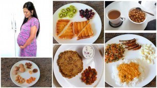 'What I Eat In A Day - Pregnancy 3rd Trimester Edition | Tamil Video | Breakfast to Dinner Food'