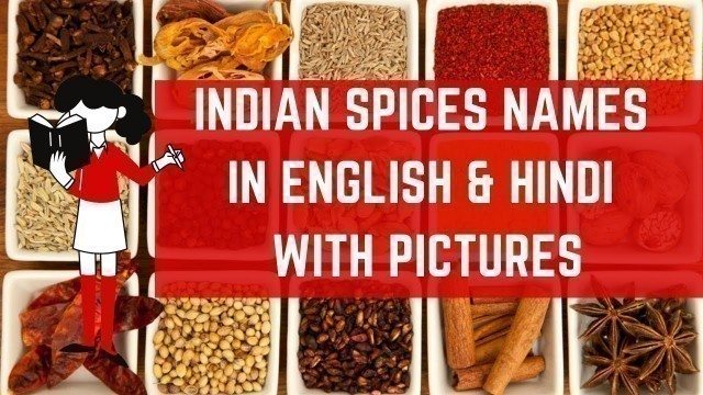 'Top Indian Spices Names in English and Hindi with Pictures'