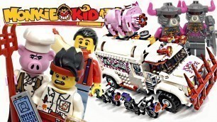 'LEGO Monkie Kid Pigsy\'s Food Truck review! 2020 set 80009!'