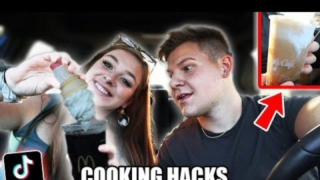 'We TASTED Viral TikTok Cooking Life Hacks... (MCDONALD\'S SODA FLOAT??)'