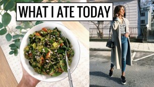 'WHAT I ATE TODAY | Healthy & Easy Food Ideas! | Annie Jaffrey'