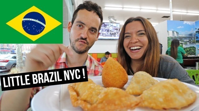 'NYC Food Tour- LARGEST Little Brazil in Astoria, Queens ! 