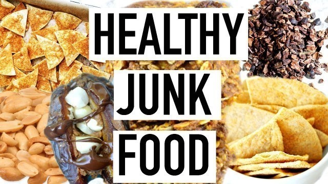 'HEALTHY JUNK FOOD! Easy Healthy Snacks! Cooking With Liv Ep.10'