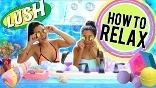 'DIY Life Hacks for Relaxing You NEED to Try! + DIY Bath bomb! Niki and Gabi'