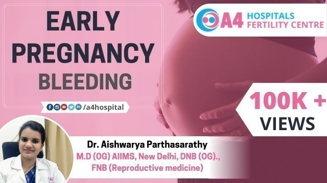 'Early Pregnancy Bleeding in Tamil by Dr Aishwarya | Bleeding during Pregnancy | First Trimester Tips'