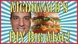 'McDonald\'s Big Mac HACK - Food Review!'