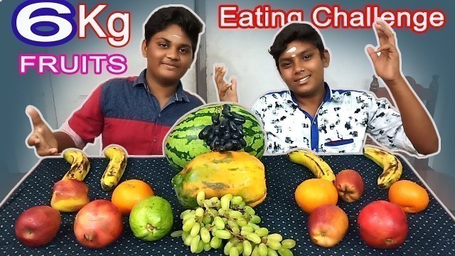 'healthy food eating challenge | natural fruits eating challenge'