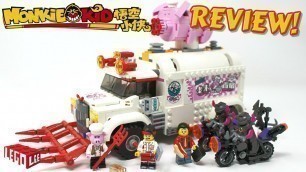 'LEGO Monkie Kid Pigsy\'s Food Truck REVIEW - set 80009'