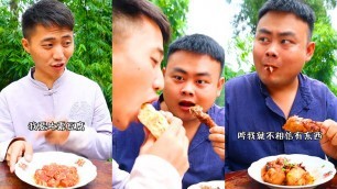 '(Chinese Food)Amazing chicken eating competition P99 