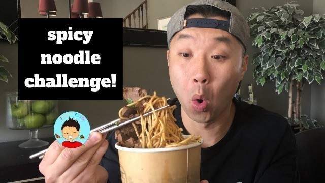 'Spicy Noodle Challenge - Hot Dry Noodles from Wuhan Noodles 1950'