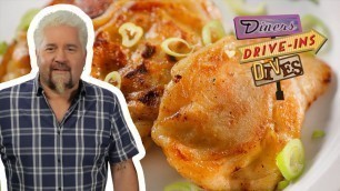 'Guy Fieri Eats Chinese Dumplings | Diners, Drive-Ins and Dives | Food Network'