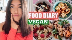 'Eine WOCHE VEGAN ernähren - FOOD DIARY 