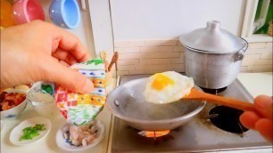 'KOREAN KIMCHI FRIED RICE WITH SUNNY SIDE UP EGG'