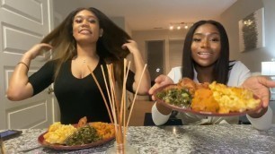 'COOK WITH US! SOUL FOOD DINNER/ MUKBANG!! || Relationship Advice!!!'