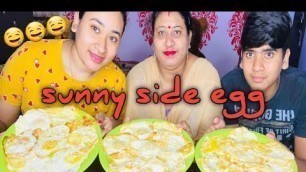 '24 SUNNY SIDE UP EGG CHALLENGE INDIAN EATING SHOW #mitafoodhouse #mukbang #egg #eatingshow'