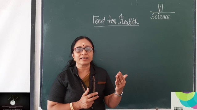 'CLASS - 6  BASIC SCIENCE  CHAPTER - 5  FOOD FOR HEALTH  (PART - 1 )'