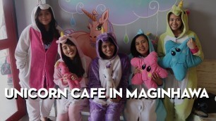 'RAINBOW DREAMS CAFE:  UNICORN CAFE IN MAGINHAWA | WeTheTZN  VLOG #41'