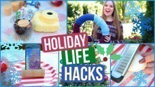 '10 Pinterest Holiday Life Hacks TESTED! | Primrosemakeup'