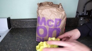 'McDonald\'s Food Hack - Chicken McMuffin with Egg & Cheese'