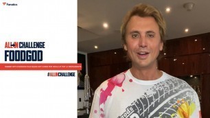 '@Foodgod is joining the #ALLInChallenge!'