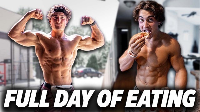 'MY BODYBUILDING DIET | FULL DAY OF EATING WHILE TRAVELING'