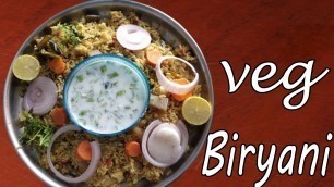 'Veg biryani recipe in telugu || Veg biryani Restaurant Style || Village Food Recipes (2020)'