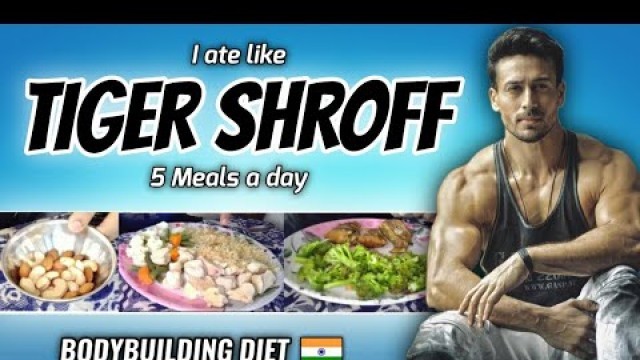 'I Tried \" TIGER SHROFF \" Bodybuilding Diet Plan for a day