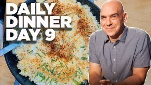 'Cook Along with Michael Symon | Dairy-Free Macaroni and \"Cheese\" | Daily Dinner Day 9'