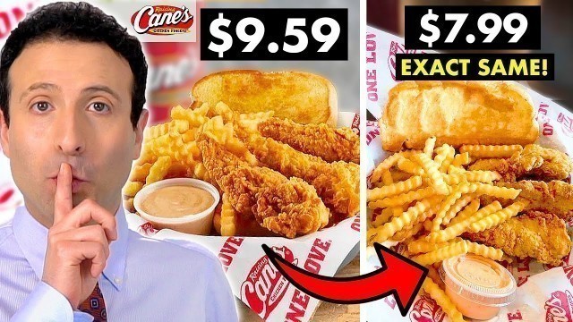 '10 FAST FOOD HACKS That Will Save You Money!'