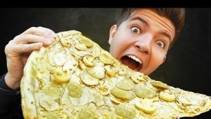 'Eating Only Gold Food for 24 Hours Straight'