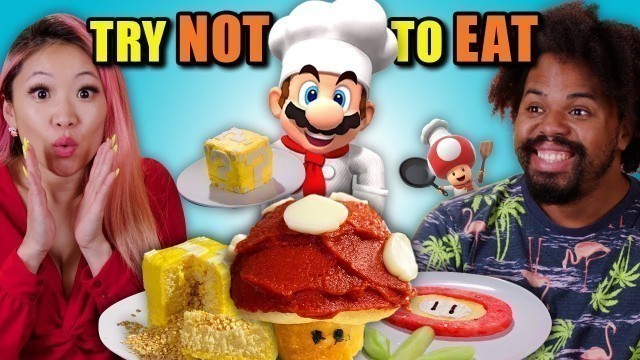 'Try Not To Eat Challenge - Super Mario Bros. Food | People Vs. Food'