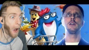 'THE WORST MOVIE EVER MADE EVER!!! Reacting to \"Food Fight\" by Nostalgia Critic'