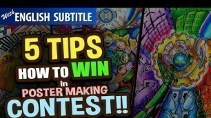 'SECRET Tips Paano Manalo sa Poster Making Contest REVEALED!!!! | With English Subtitle'