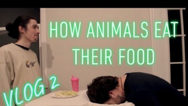 'How Animals Eat Their Food Parody!! Vlog #2'