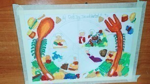 'poster on healthy food #poshan maah#heaithy food'