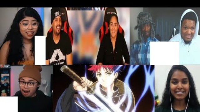 'FOOD WARS EPISODE 2X9 REACTION MASHUP!!'