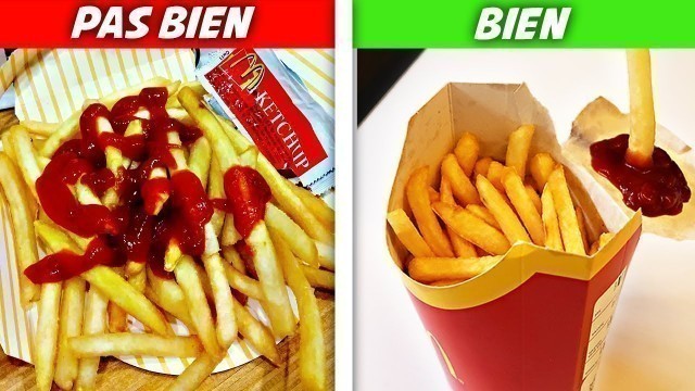 'FOOD HACK : 8 Astuces McDonald\'s à connaître !'