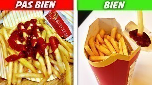 'FOOD HACK : 8 Astuces McDonald\'s à connaître !'